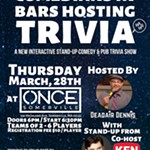 Comedians+in+Bars+Hosting+Trivia+-+An+interactive+stand-up+comedy+and+pub+trivia+show+3/28
